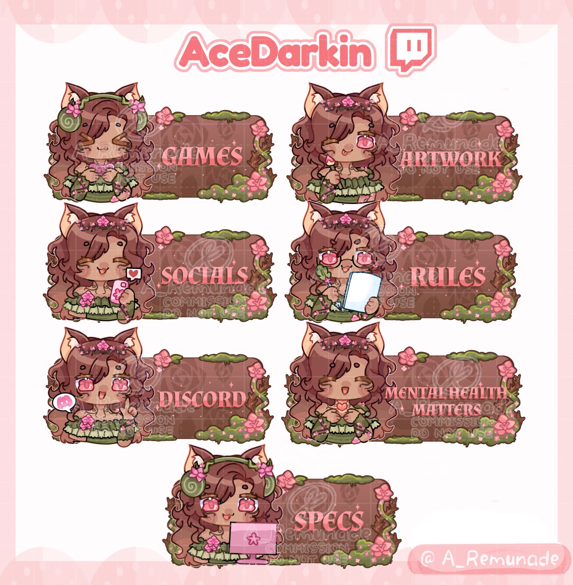 ⭐️TWITCH PANEL COMM
Thank you <a href="/AceDarkinGaming/">AceDarkin</a> for the c⭐️mmission I hope that you like it! Find more services like this on my vgen!💛
#VGenComm #Vgenopen #illustRemtion
