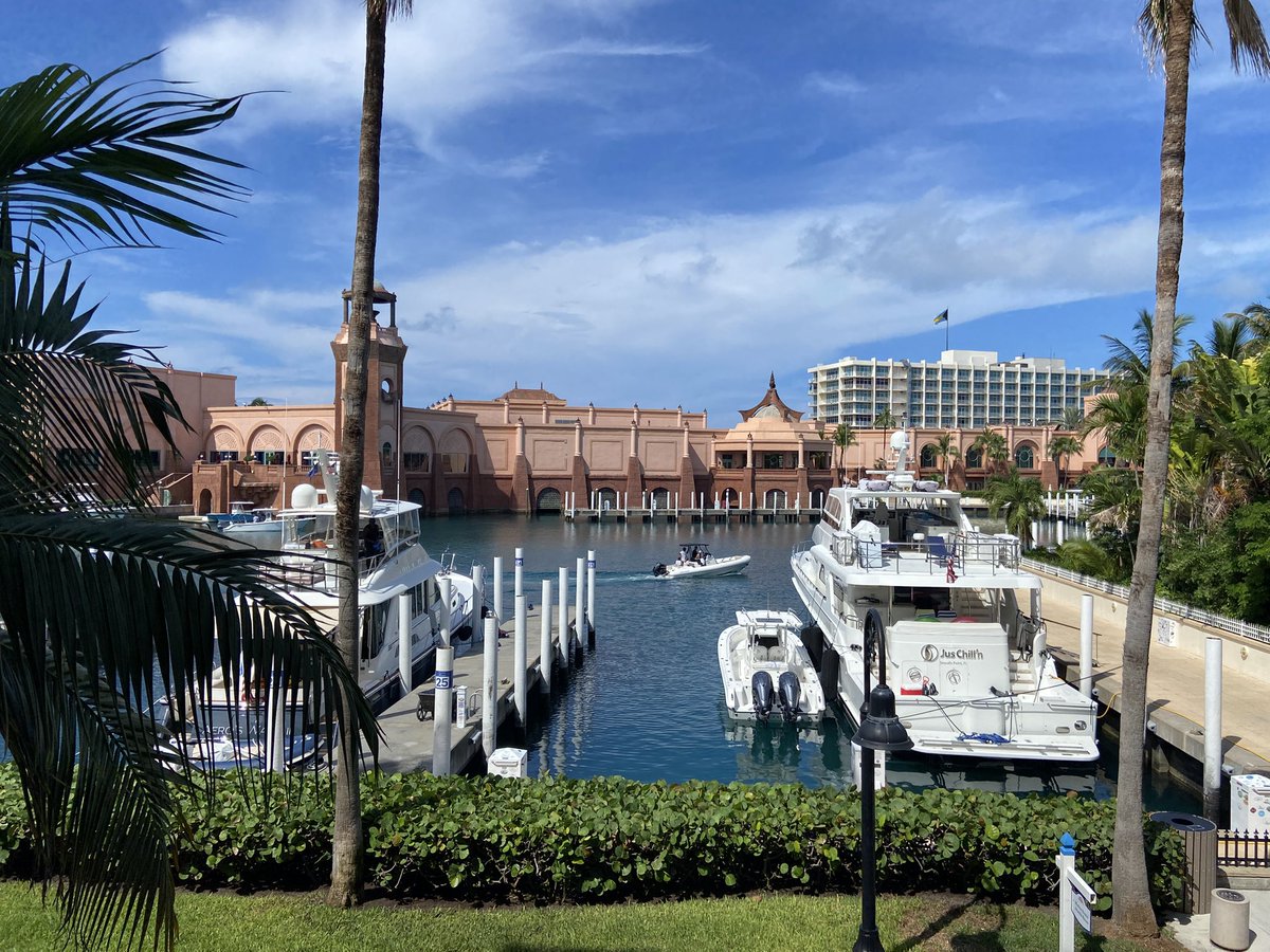 _wa1jay_'s tweet image. Arrived in the Bahamas, setup at the hotel. Need to do a couple test passes to make sure everything is working. View from the balcony is a bit NE.