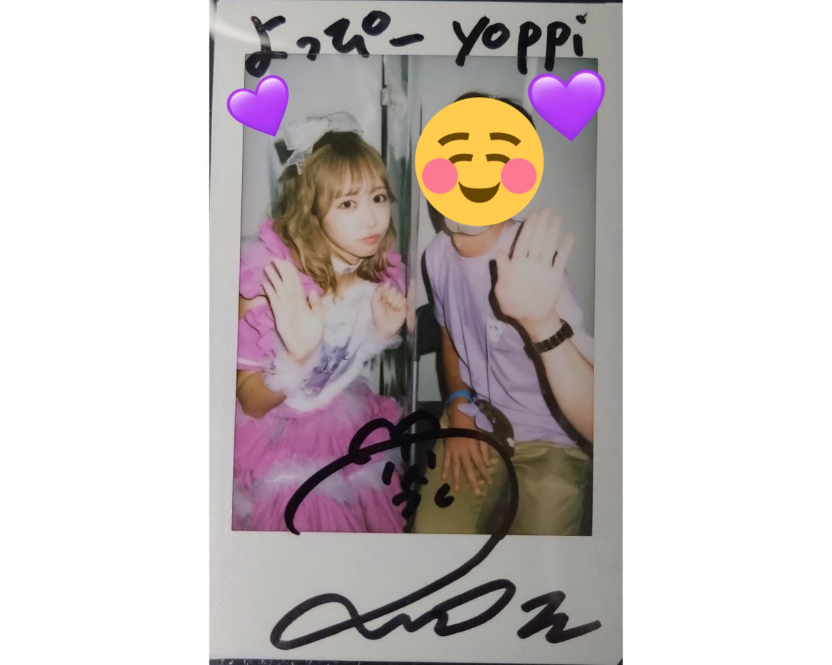 幕張大特典会:サインチェキ＆お話し会】※会話ALT るなぴ💜が目の前で