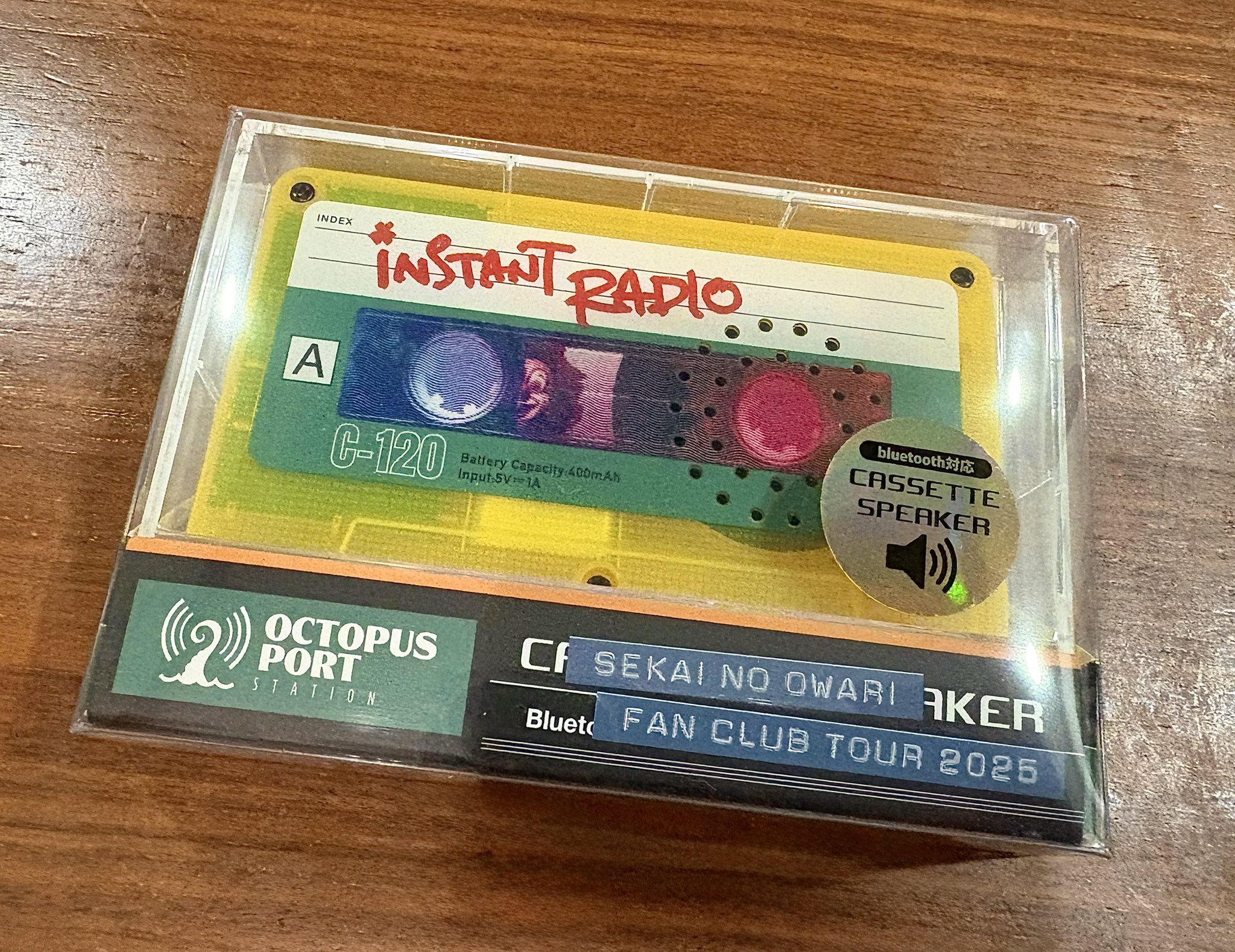 セカオワ カセットスピーカー SEKAINOOWRI INSTANT RADIO Amazon