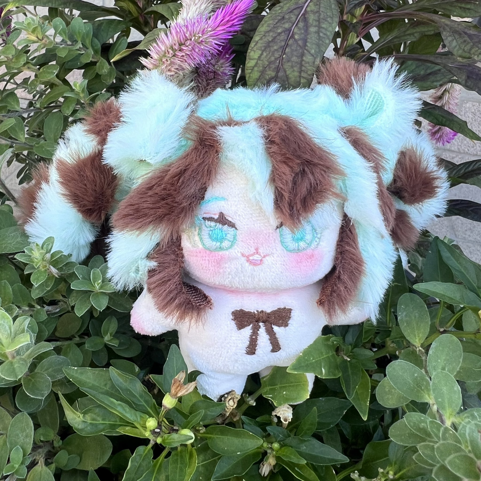 自作ぬいぐるみ・チョコミントの女の子