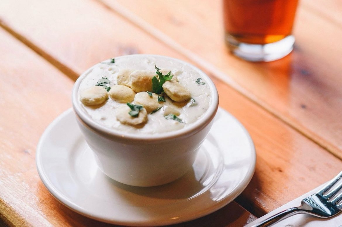 My rainy day rescue always involves asking for multiple extra packs of oyster crackers. Try it sometime.🦪