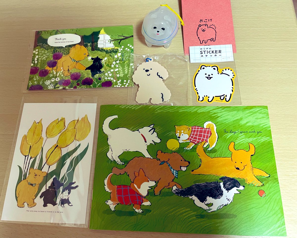 7kuma@COMITIA152ぬ06a (@7kumastudio) on Twitter photo #COMITIA153 お疲れ様でした😊お立ち寄りいただいた皆様ありがとうございました🙇♀️
🐩今日の戦利品🐕いぬずくし💖
<a href="/momoro66/">ももろ🐘 デザフェス両日A142絵本作家、イラストレーター</a> 様
<a href="/mina_nukuttaa/">ミナ・ヌクッタ(おこげ)</a> 様
<a href="/shichigo7/">七語つきみ@11/15/16デザフェス両日</a> 様 #COMITIA153 お疲れ様でした😊お立ち寄りいただいた皆様ありがとうございました🙇♀️
🐩今日の戦利品🐕いぬずくし💖
<a href="/momoro66/">ももろ🐘 デザフェス両日A142絵本作家、イラストレーター</a> 様
<a href="/mina_nukuttaa/">ミナ・ヌクッタ(おこげ)</a> 様
<a href="/shichigo7/">七語つきみ@11/15/16デザフェス両日</a> 様
