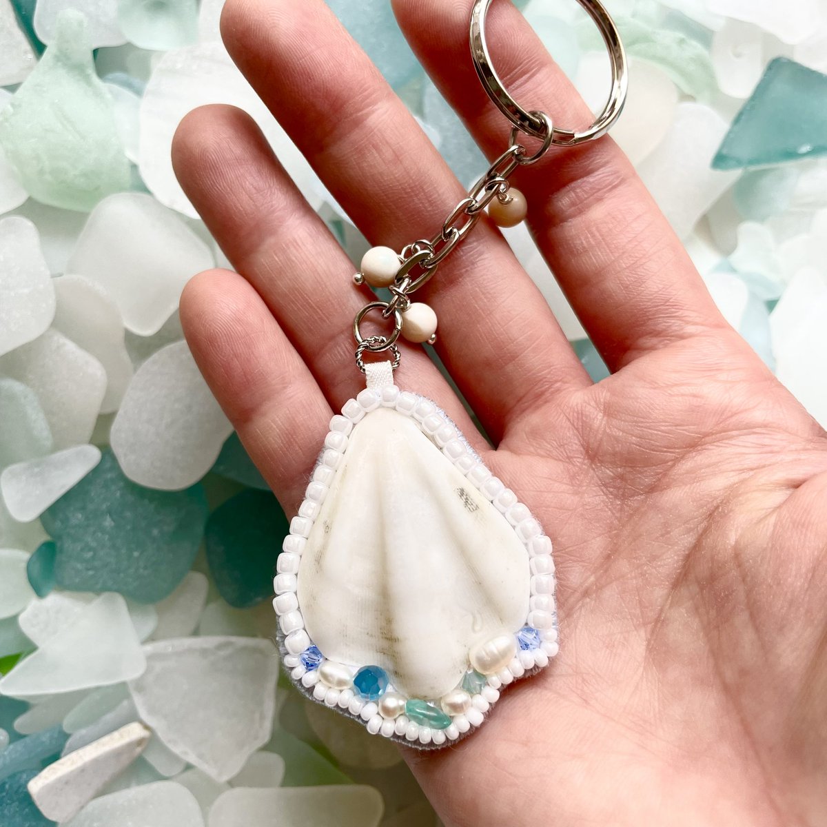 べーちゃん　夏夜の再会　シーグラス／天然石／七夕／織姫 せたがや on X: 