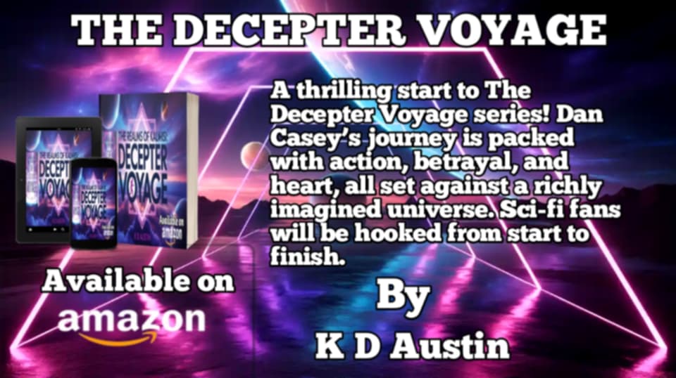 The Realms of Kalanisi' by K.D. Austin, where Dan Casey’s choices ripple across galaxies in profound ways. This intriguing journey awaits you, and it's available now on Amazon. 😘 amazon.co.uk/dp/B0D6ZPYGG3 goodreads.com/author/show/53…