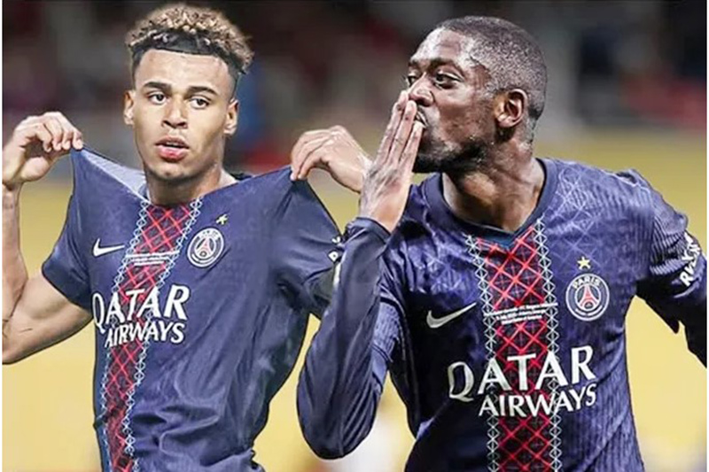 scorelikecom's tweet photo. 🩹 Dembele nghỉ 6 tuần, Doue nghỉ 4 tuần sau trận Pháp – Ukraine. PSG mất cả hai đúng lúc lịch thi đấu căng: Lens, Atalanta, Marseille, rồi đến Barcelona! 
⚠️ CLB hay ĐTQG phải chịu trách nhiệm? 
🤔 Bạn đứng về phía ai? 
#Scorelike #PSG #Dembele https://t.co/AsNMzd6LtP