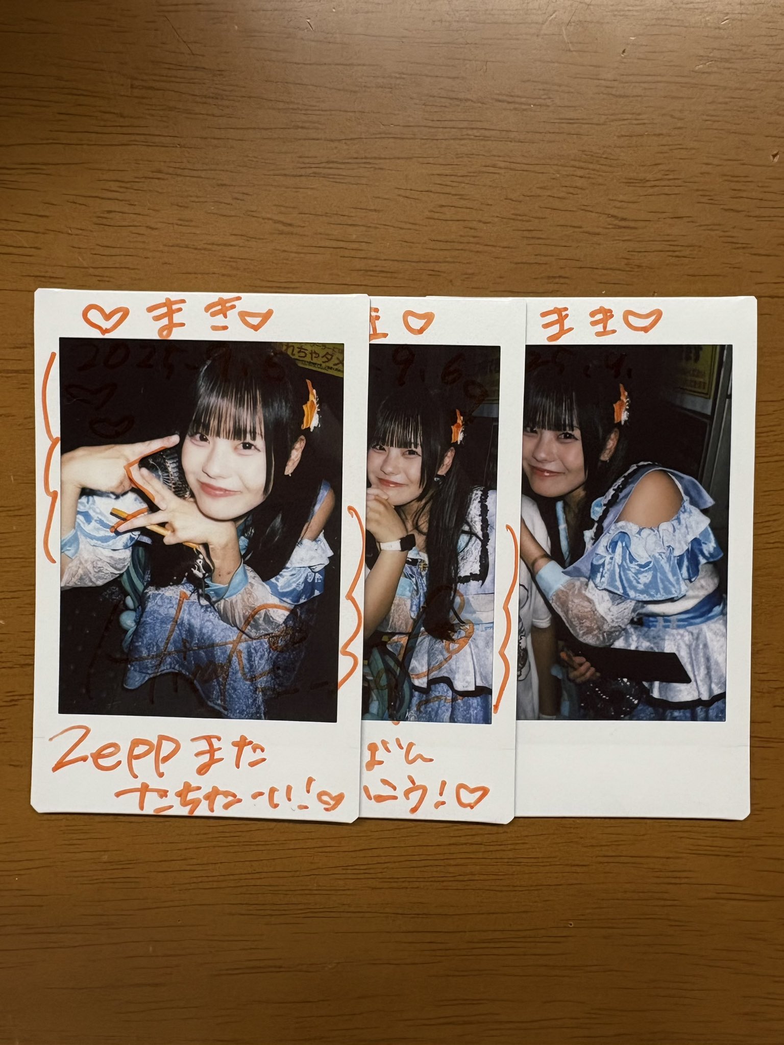 芽玖いろは先生　チェキ サインあり】あずきはな 杏希はな 元chuLa 元ヒロインズ研究生