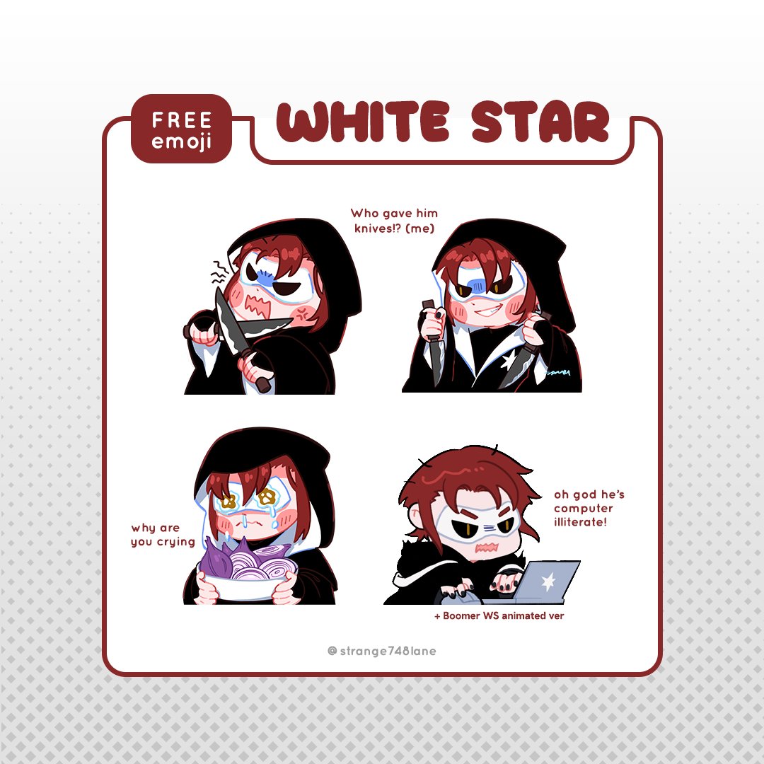 백망되 LCF 
free white star emojis to spread chaos and clownery in  chat 

get him!! drive.google.com/drive/folders/…

(i gave up on the other two haha)