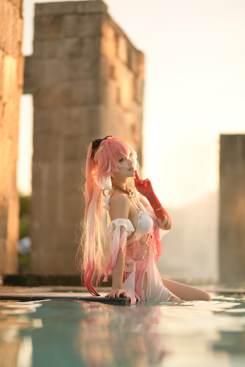 【cos/鳴潮】長離　ローレル・ニンフ

揺蕩う音色に心をゆだねて

Photo　<a href="/hasuki_xxx/">蓮</a> 
#长离 #鳴潮 #WutheringWaves　#鴨コス