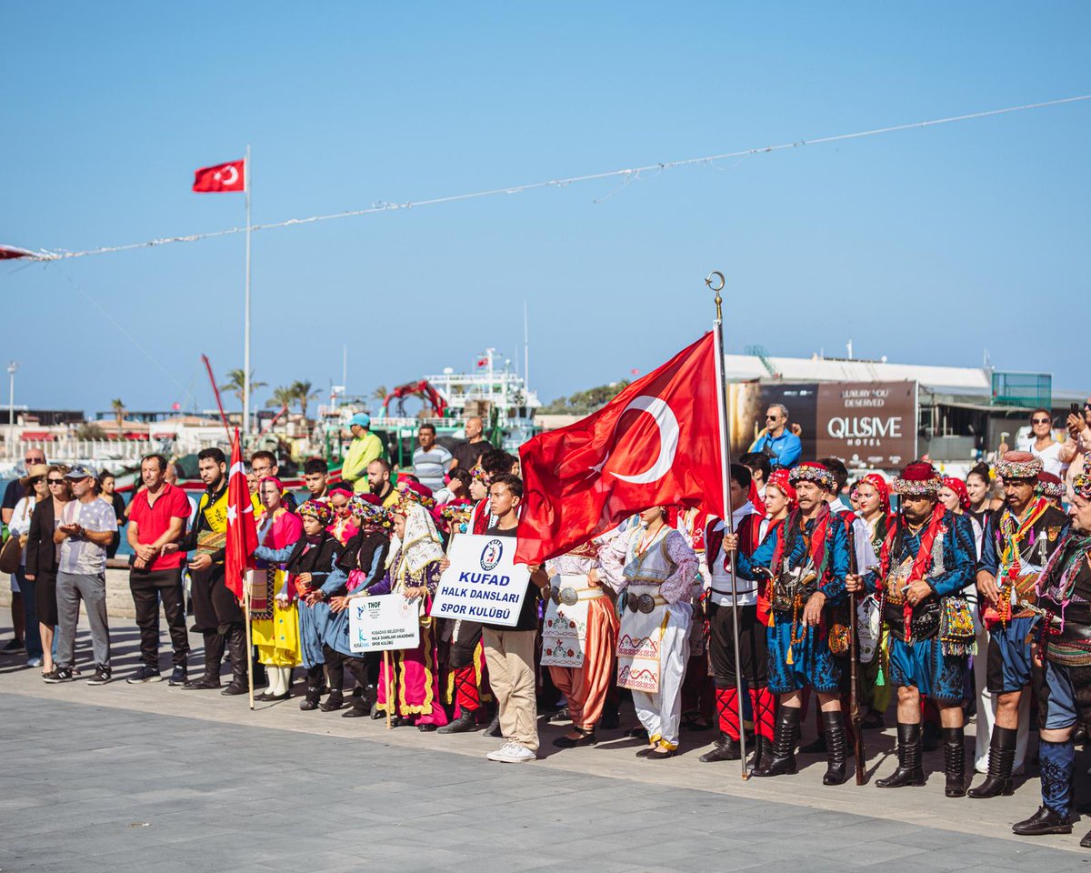 Kuşadası'nın düşman işgalinden  kurtuluşunun 103. yıl dönümünde başta Gazi Mustafa Kemal ATATÜRK olmak üzere tüm kahramanlarımızı rahmet ve minnetle anıyor; milletimizin bağımsızlık uğruna verdiği eşsiz mücadeleyi gururla yad ediyoruz. 🇹🇷🇹🇷