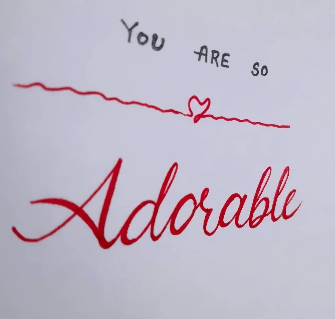 Neha_neha1122's tweet image. &quot;A single word, endless beauty. ✍️💕
Learn aesthetic handwriting on my channel 👇 youtube.com/@inkscratch202…

#AestheticWriting #HandwritingTips #YouTube&quot;