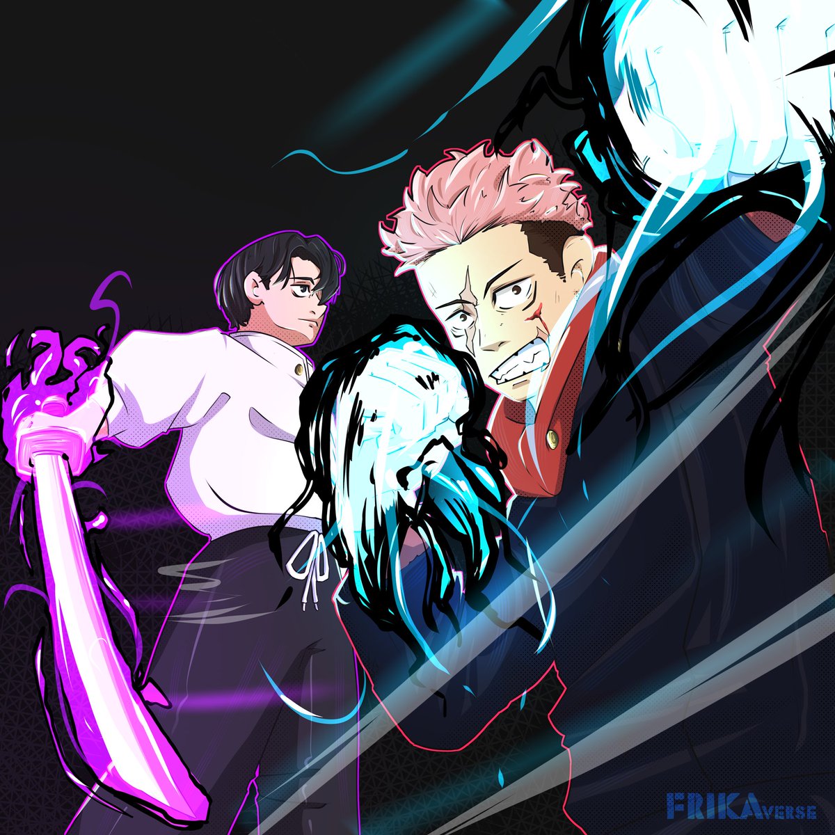 I’m a bit late but-
Welcome back JJK 
#yuta #yuji #JujutsuKaisen