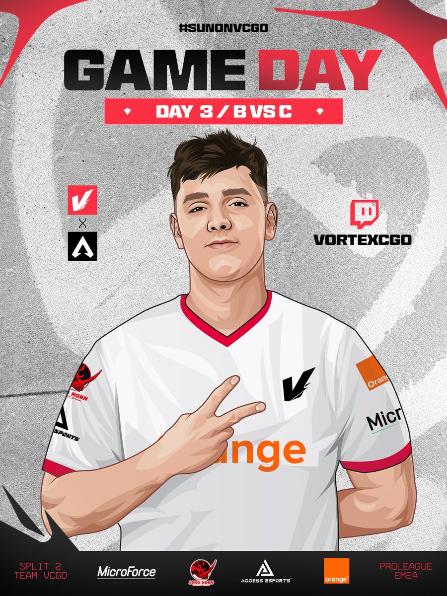Vortex_CGO's tweet image. Vous avez bien dormi? Parce que nous oui.
Day 3 de la Pro League @PlayApexEsports ce soir à 19h 🔥
Groupe B vs C
