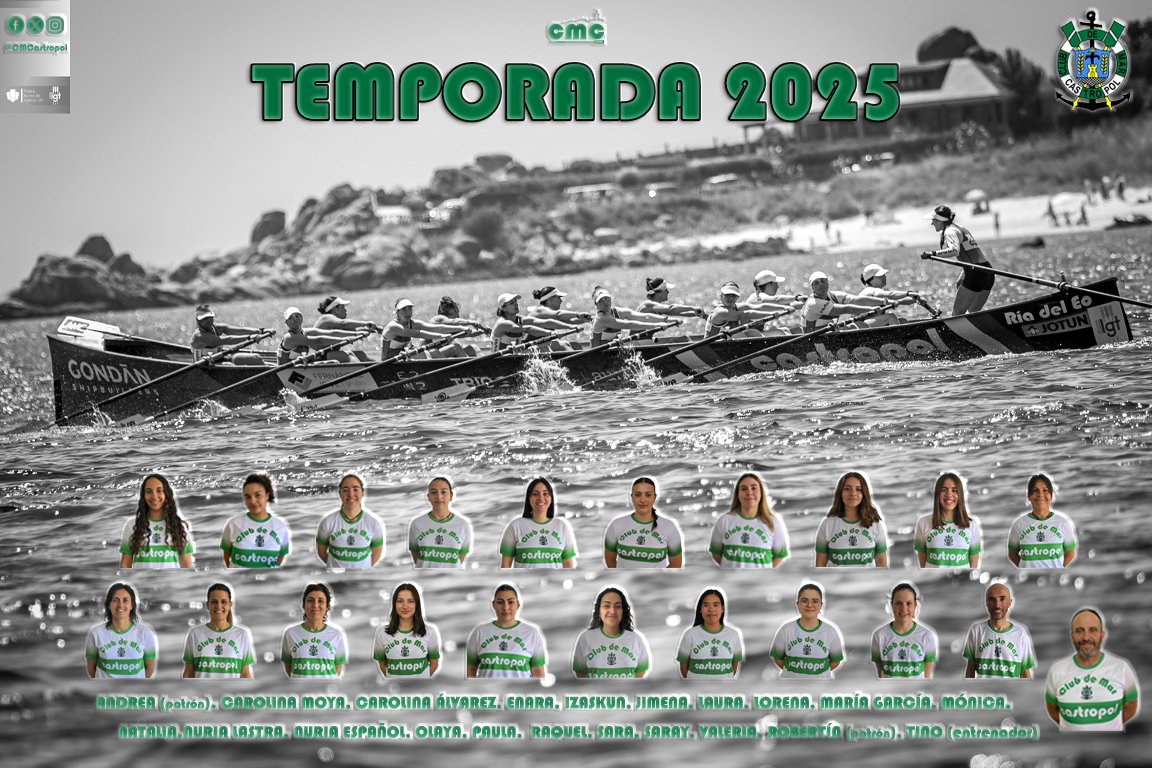 CMCastropol's tweet photo. 🔚🚣🏻♀️ 𝟤𝟢𝟤𝟧
💚🤍 𝙂𝙍𝘼𝘾𝙄𝘼𝙎!! 👏🏻👏🏻
🏆 🔟º puesto @ligalgt-Femenina #TrofeoXuntaDeGalicia
#Traineras #LigaLGT #LigaF #TXdG25
#Castropol #Asturias #DeporteAsturiano
🟢⚪️ #𝗔𝘂𝗽𝗮𝗖𝗮𝘀𝘁𝗿𝗼𝗽𝗼𝗹
🚣♀️ #𝗔𝘂𝗽𝗮𝗥𝗶𝗮𝗗𝗲𝗹𝗘𝗼 https://t.co/C2K6ocrdvW