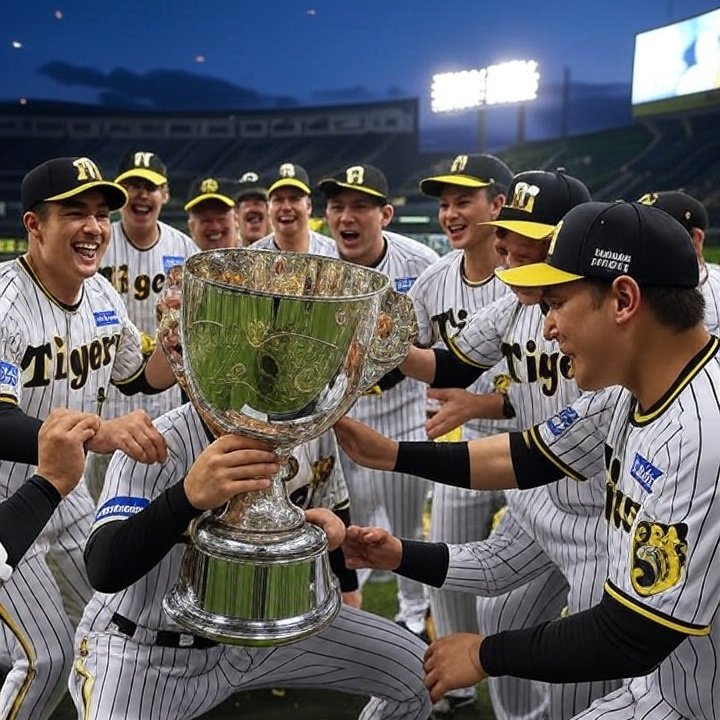 AzukaryROOM's tweet photo. 全国の阪神タイガースファンの方々🐯
セ・リーグ優勝おめでとうございます🎉

史上最速V🏃‍♂️🏃‍♀️🏃💨

胴上げ、そしてビールかけﾜｯｼｮｲ🍺🐯🍻
1年間ほんと楽しめました～ありがとう🙏

#阪神タイガース 
#阪神タイガース優勝 https://t.co/mJqSbAjLcE