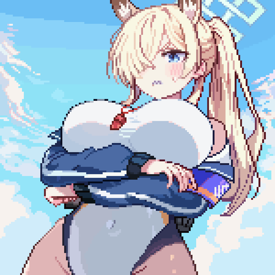 Happy Birthday Kanna !!! 🎉
#尾刃カンナ生誕祭2025 #ドット絵 #Pixelart #BlueArchive #ブルアカ