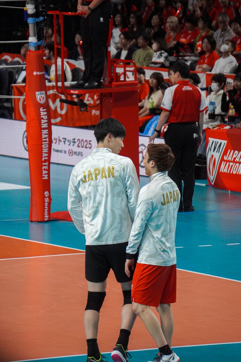 距離感バグです😣💦

#大塚達宣 選手
#山本智大 選手
250906 世界選手権壮行試合 ららアリーナ