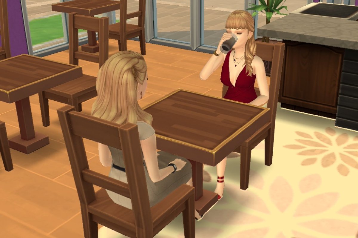 Sims_Mobile09's tweet image. 나의 영원한 친구 로라와 오랜만에👭