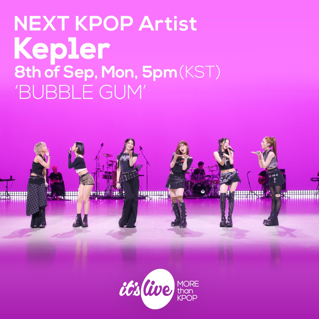 kepisched's tweet image. [250908] #Kep1er_Schedule
🗓September 8, 2025

📺it’s Live
⏰5 PM KST
🔗youtube.com/@itsliveoffici…

#BUBBLE_GUM
#Kep1er #케플러
@official_kep1er
