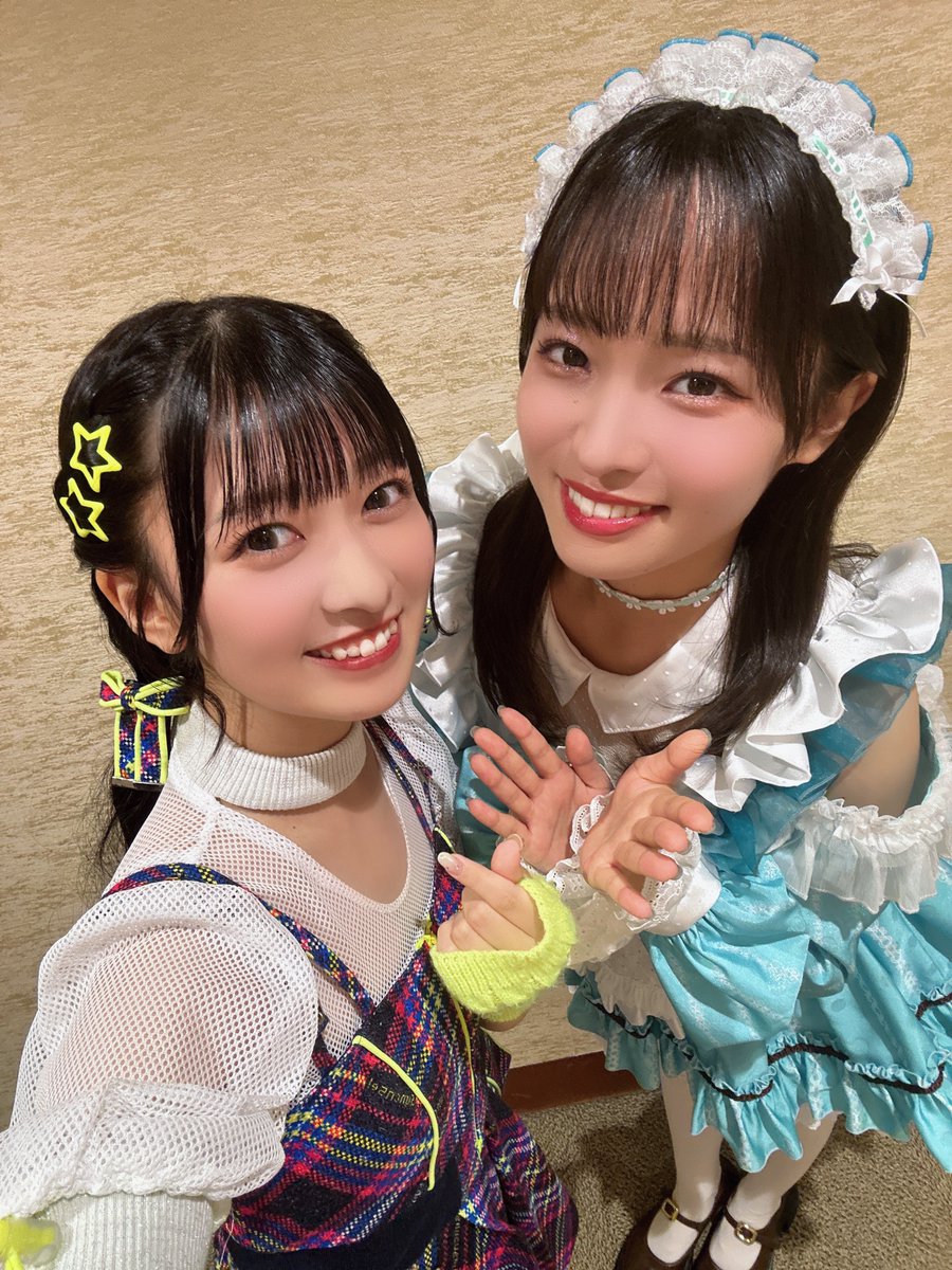 #AiScReam_day2
ありがとうございました🫶

ずーーっと笑顔が絶えない1日でした☺️
きな粉味も言えたよ〜(*ˊ˘ˋ*)🦊

そして！
何より、大好きな同期である和奏🤍
お疲れ様〜〜〜〜！！！！
最高に可愛かったよ😭✨️

AiScReamの3人がずっと輝いていて目が離せませんでした🙌🏻

最高でした〜〜〜！！