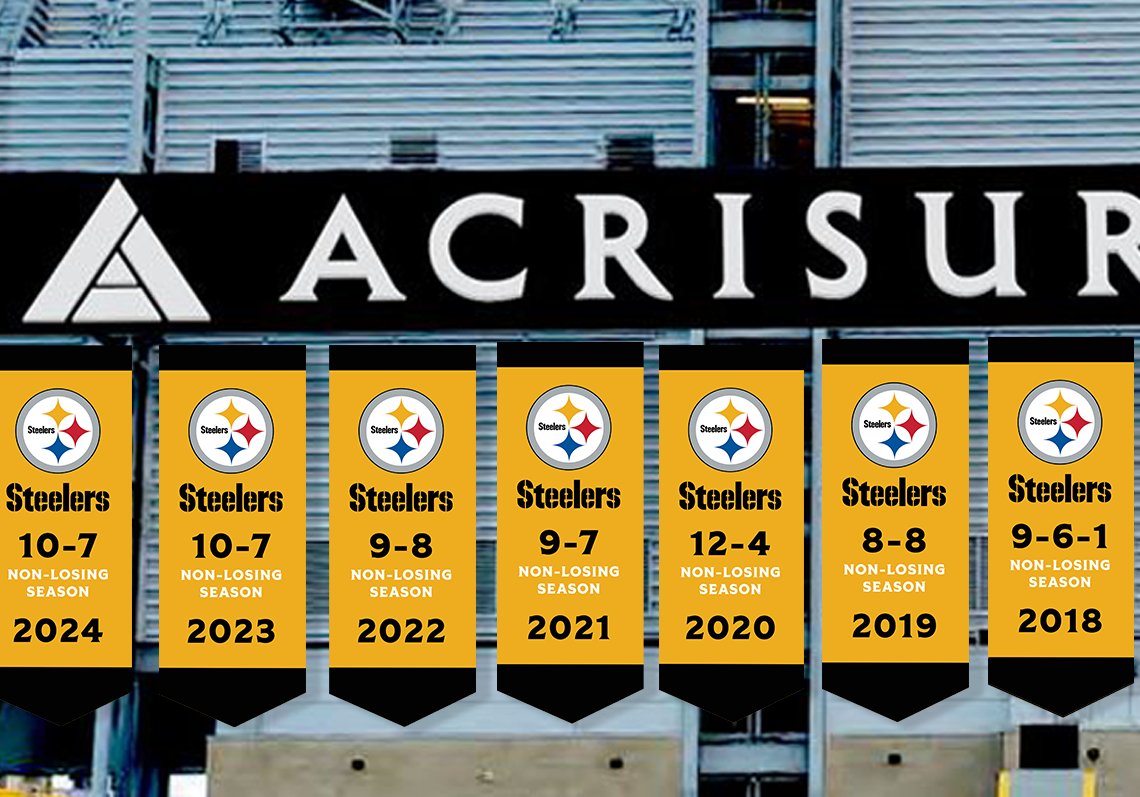 Excited to raise another banner this year! Here we go Stillers!

#nflkickoff #nfl #steelers #openingday #mediocreisthestandard