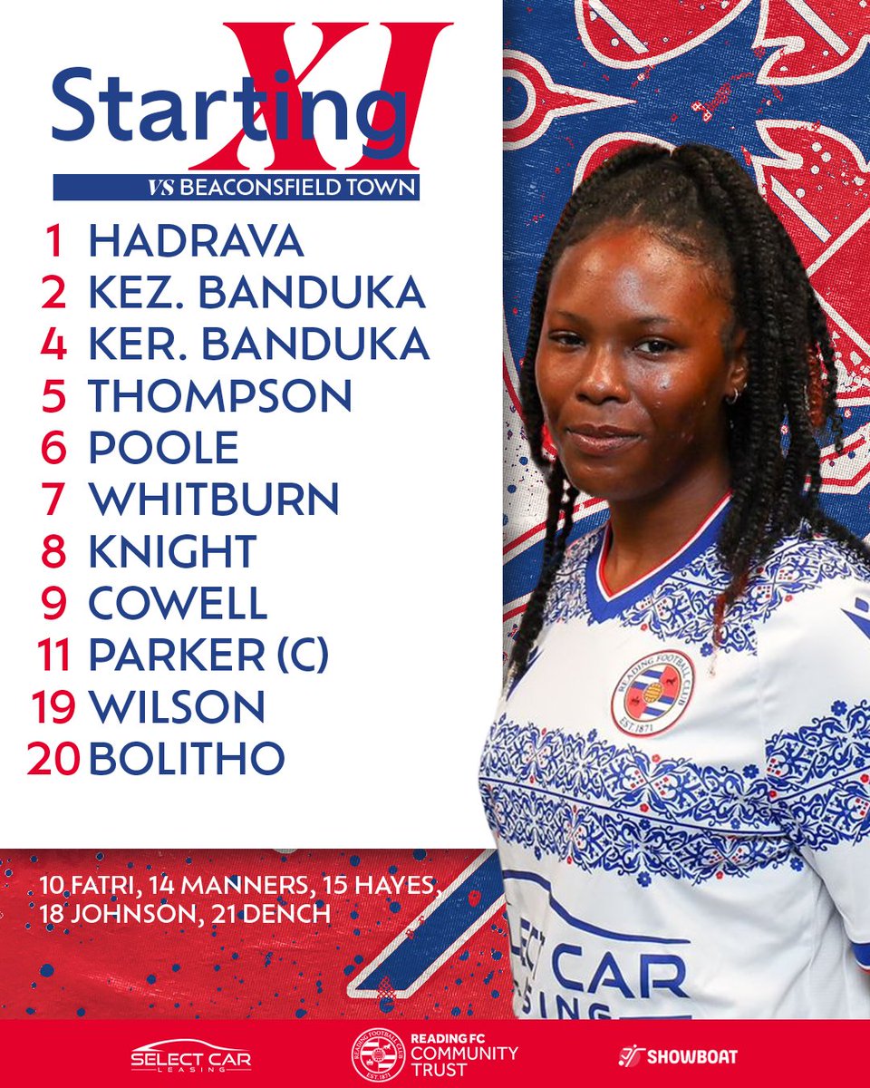 Here's how we line up today 👑

🆕 Keren Banduka &amp; Lauren Knight make their first starts for the club