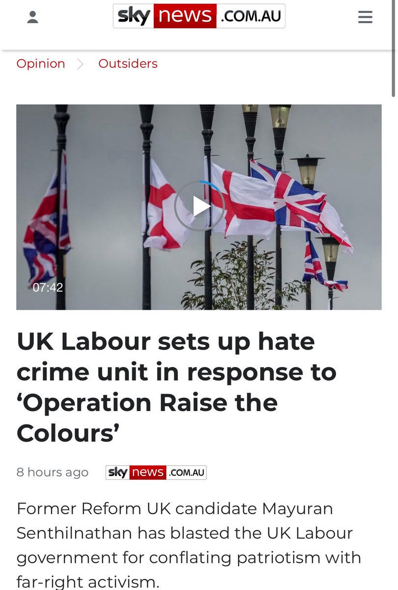 What kind of country are we living in when this is its response to patriotism?