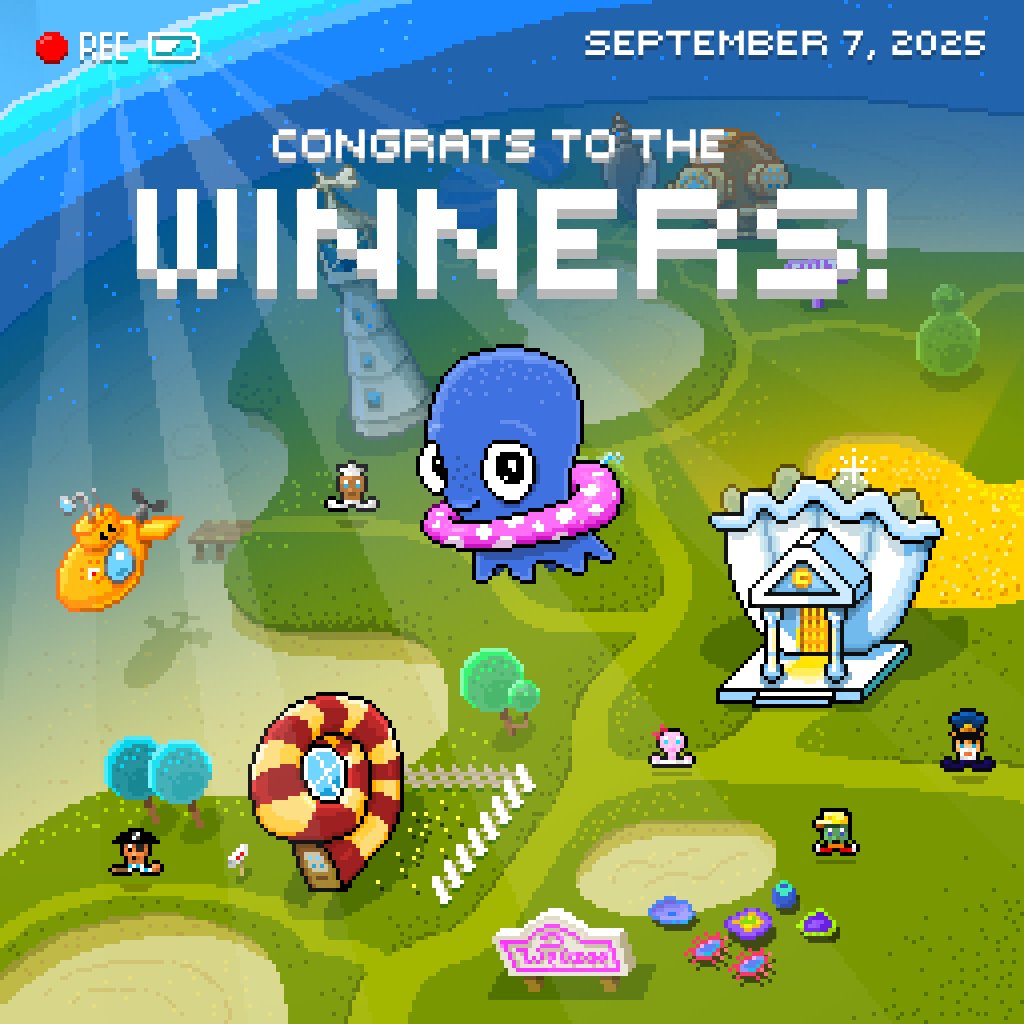 TooTidyLabs's tweet photo. 🏆 GIVEAWAY WINNERS! 🏆
A huge thank you to everyone who joined in — your support means a lot 🥰
10 lucky squids swimming away with a Steam code at launch 🦑💾 Winners are listed below ⬇️ 
#steam #indiegame #pixelart https://t.co/48zBkoTPJV