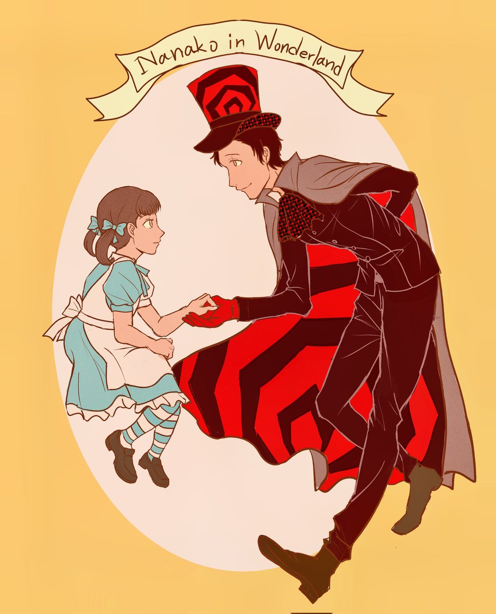 #ペルソナ4 #persona4 #P4G
遇到了疯帽子先生 (姿势有参考)