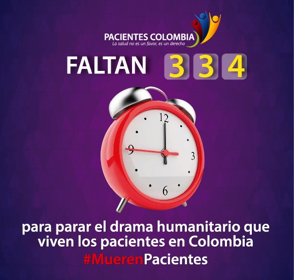 Pacientes Colombia (@pacientesco) on Twitter photo #UrgenteFaltan334dias para terminar el gobierno
Fracaso en las mesas de la UPC aumenta la crisis de la salud
Sres. <a href="/CConstitucional/">Corte Constitucional</a> URGENTE <a href="/MinSaludCol/">MinSalud Colombia 🇨🇴</a> esta en desacato no cumple autos de aumento de la UPC
#UPCDesfinanciadaMataPacientes #UrgenteFaltan334dias para terminar el gobierno
Fracaso en las mesas de la UPC aumenta la crisis de la salud
Sres. <a href="/CConstitucional/">Corte Constitucional</a> URGENTE <a href="/MinSaludCol/">MinSalud Colombia 🇨🇴</a> esta en desacato no cumple autos de aumento de la UPC
#UPCDesfinanciadaMataPacientes