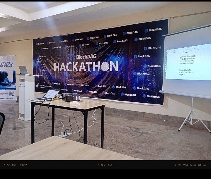 Abba_usman_12's tweet photo. Day 2 of the BlockDAG Hackathon in Dutse, Jigawa State
Innovation is alive as brilliant minds come together to shape the future of blockchain technology.
@blockdagnetwork @liza_vberg
@cryptosocratius
#BlockDAG #BlockDagHackathon
#GlobalHackathon #Nigeria #jigawa https://t.co/1s4MXHlEWc