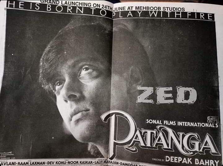 MujahirBO's tweet photo. Some Shelved Movies of Megastar Salman Khan in 1990s Decade 

#DilHaiTumhara (1991) co-starring Sunny Deol and Meenakshi Sheshadri 

#Bulund (1992) co-starring Somi Ali.

#Patanga (1992) co-starring Neelam

#Soutelay (1992) co-starring Rishi Kapoor 

#ChoriMeraKaam (1994) co-starring Sunil Shetty, Kajol and Shilpa Shetty 

#Raam (1995) co-starring Anil Kapoor

#Dus (1997) co-starring Sanjay Dutt, Raveena Tandon and Shilpa Shetty 

#RaghuRajaRam (1998) co-starring Jackie Shroff, Govinda and Manisha Koirala 

#YehJaiJalwa (1999) co-starring Sanjay Dutt and Kareena Kapoor