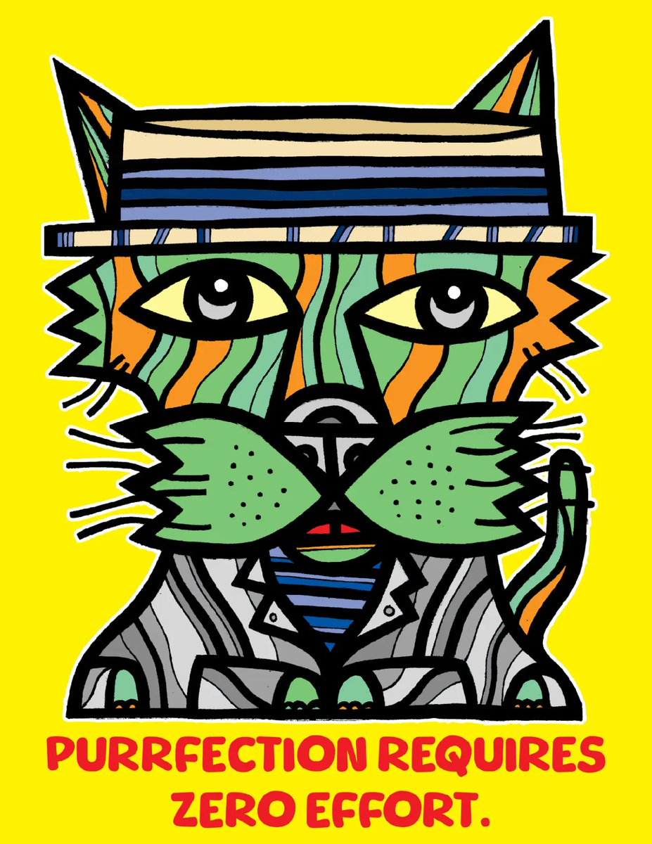 BuddaKats1's tweet image. Purrfection requires zero effort, darling. 💅 This cat gets it. Drop a 😼 if you agree! #Purrfection #Effortless #SelfLove #CatLife #Confident