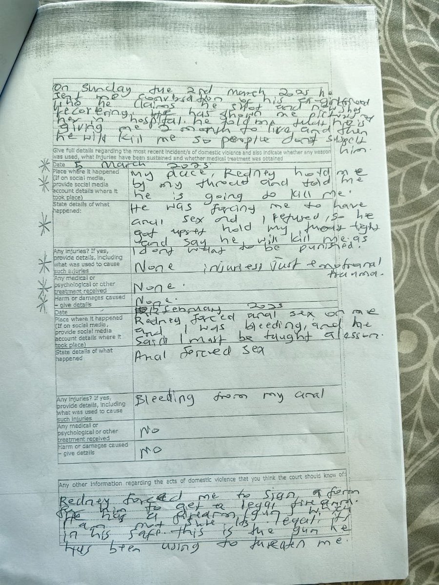 In Januray 2025 she got protection order against the bf Redney Rivimbo,  who told her she has only 3months to live, 29 March 2025 she was killed execution style in her home in Venda. No one is arrested, no progress in the case
<a href="/Julius_S_Malema/">Julius Sello Malema</a> 
<a href="/EFFSouthAfrica/">Economic Freedom Fighters</a> 
@sap