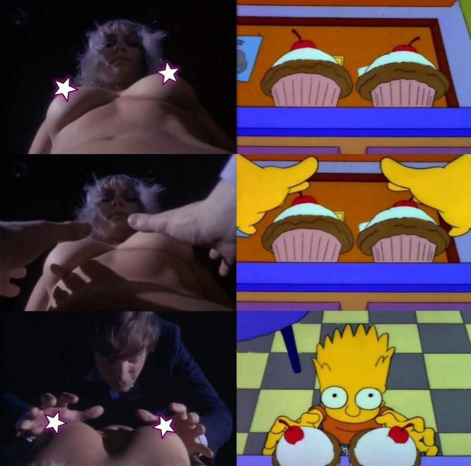 Las referencias de “Los Simpsons” a otras películas, están a otro nivel.
He querido seleccionar unos cuantos, que me parecen tremendos❤️👇🏼🧵:

- La naranja mecánica (1971): Menuda obra maestra nos dejó Kubrick❤️