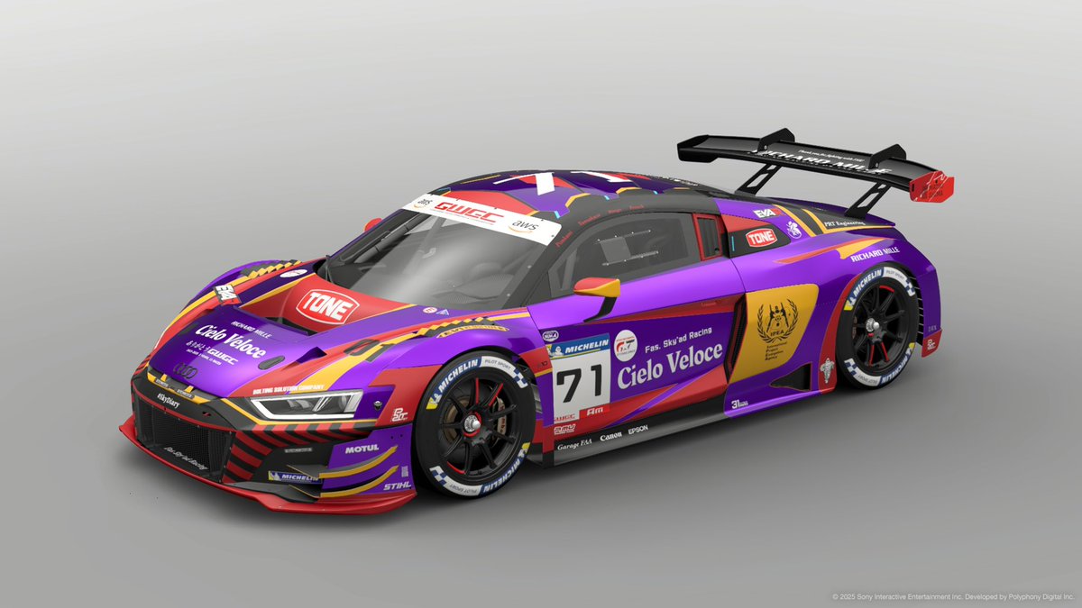 FasSkyadR69's tweet photo. ということで71号車の最終スティントは
エヴァ初号機覚醒バージョンでした！

#GWEC_GT7  #SkyDiary
#ありがとうGWECwithFSR https://t.co/Ffh1VKUKW3