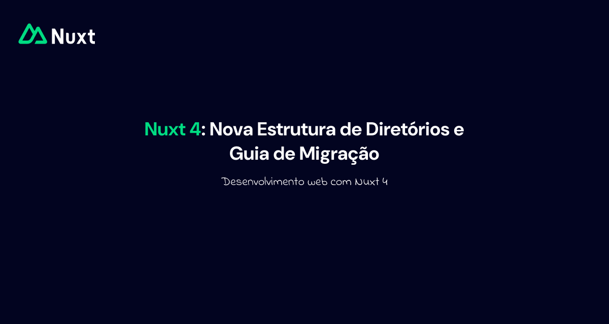 gabriel_caiana's tweet image. Nuxt 4 chegou com arquitetura repensada: diretórios app/ e shared/ deixam tudo mais organizado e separado. Migração fácil e desenvolvimento mais fluido!
Post completo nos comentários.
#Nuxt4 #VueJS #WebDevelopment #Frontend