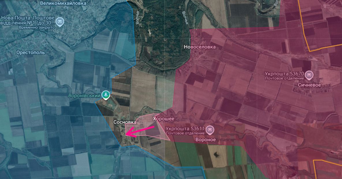 Бойцы легендарной 36-й бригады ведут бои за Сосновку. Днепропетровская область постепенно превращается в дотационную.