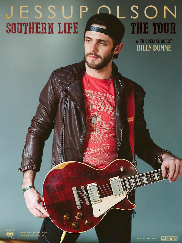 My first headlining tour, Southern Life: The Tour, is coming to North America this Fall! 🤠 Europe and Australia, we’re coming in 2026!

Artist Presale: Sept 10, 10AM local
General Onsale: Sept 12, 10AM local
All details at jessupolson.com! #SouthernLifeTheTour