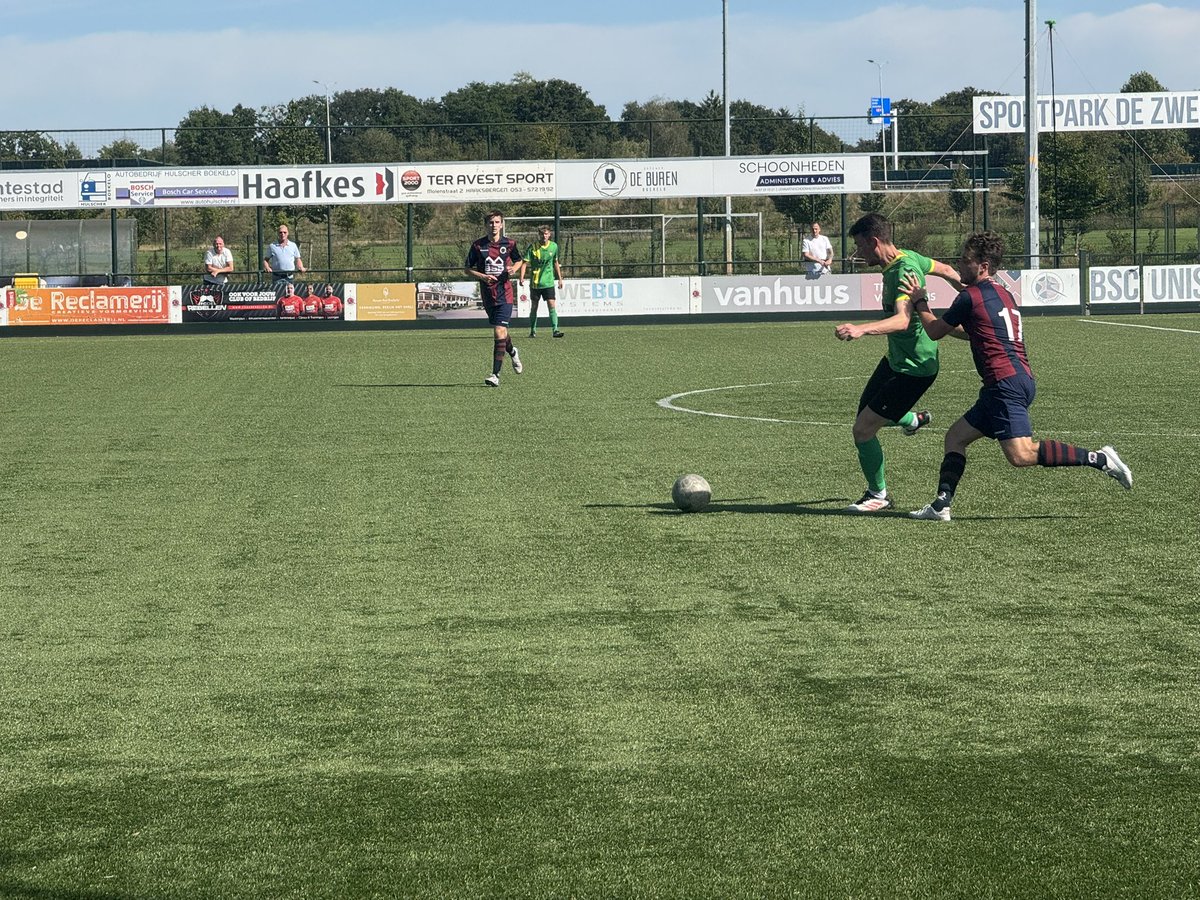 wegdamnieuws's tweet image. #BSC #Unisson - #WVV34 #Hengevelde Na 35 minuten nog 0-0, WVV aan de bal iets beter