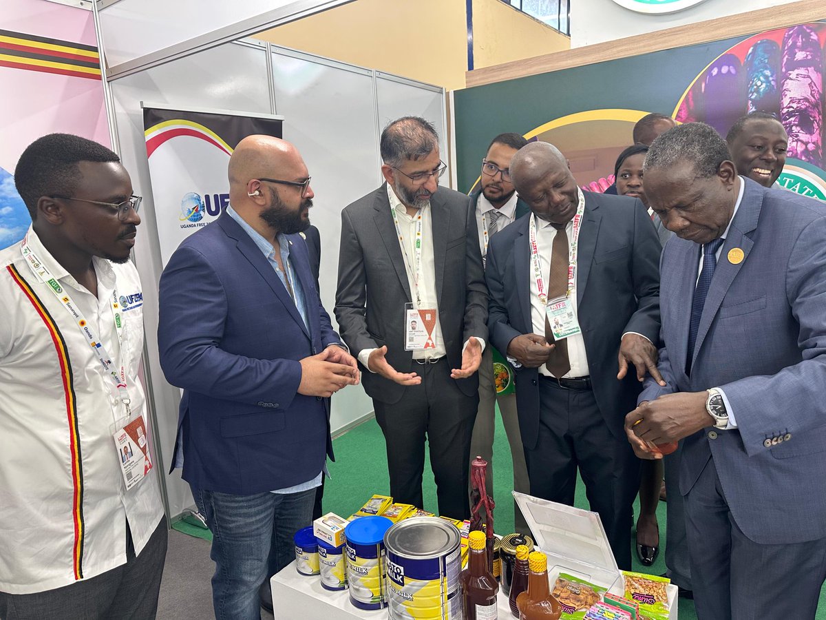 ufzepa's tweet photo. @iatf2025 @LatoMilk 's Amit Sagar @sagaramit1 and his team are at @iatf2025 in Algeria. The market is ripe for milk and diary products, among other products, from Uganda. 

#IATF2025 #GrowingExports #FreeZones https://t.co/9hrYpqMNwj