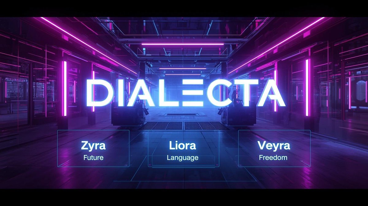 Dialectaa's tweet photo. ๐๐Every revolution begins with a word.
DIALECTA creates the first artificial language of crypto.
Start today, speak the future. ๐๐๐
#Dialecta #Revolutio #CryptoInnovation #NewEra #CryptoFuture https://t.co/0QXJbEZlgi