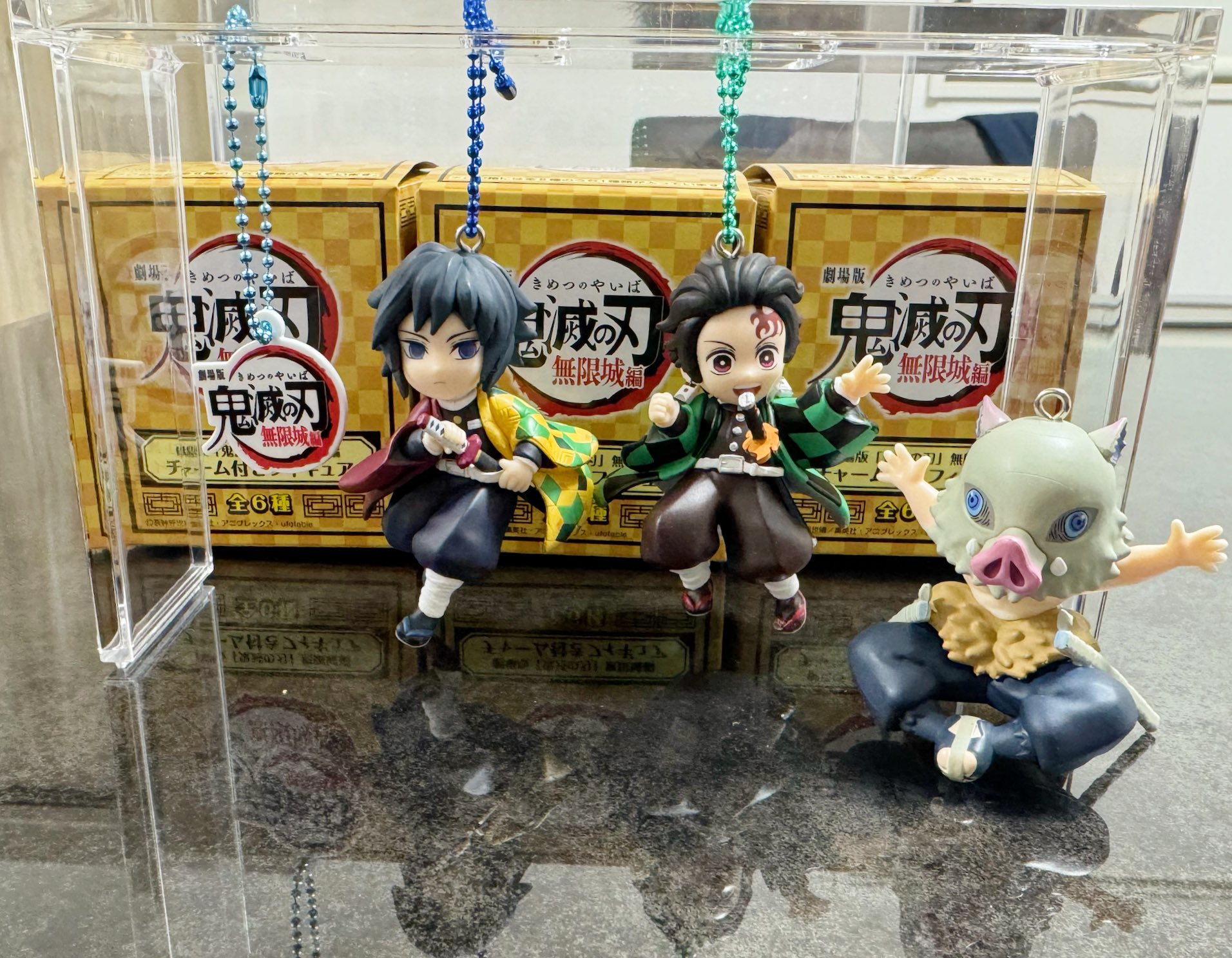 劇場版 鬼滅の刃-無限列車編 チャーム付きフィギュア 煉獄杏寿郞