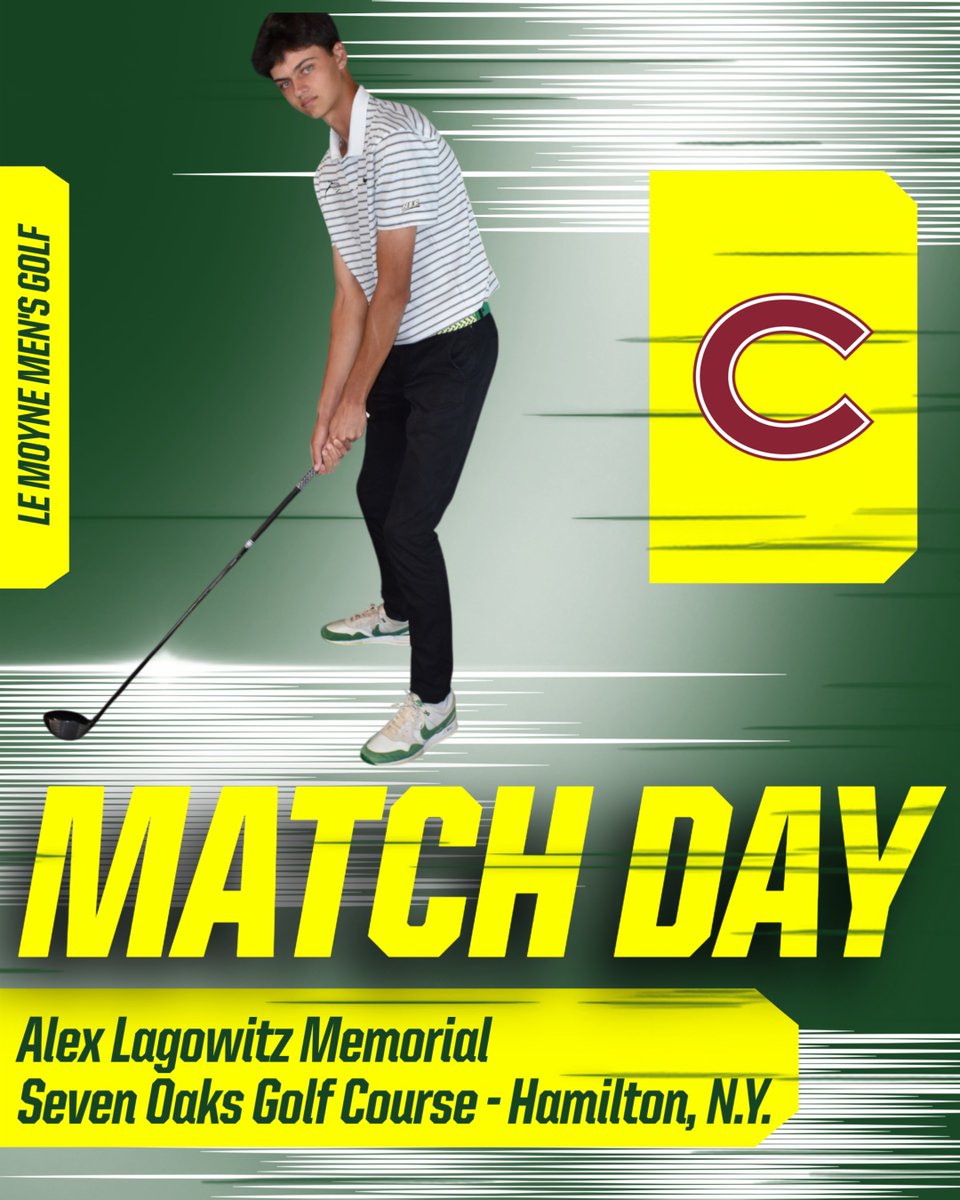 We're looking to make a move up the standings on the final day in Hamilton!

🆚 Alex Lagowitz Memorial – Day Two
⛳️ Seven Oaks Golf Course - Hamilton, N.Y.
⏰9:00 AM
📊scoreboard.clippd.com/tournaments/23…