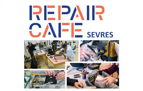 C’est là rentrée au Repair Café de Sêvres, rendez-vous samedi 13 à 14h à le Maison des associations. 

repaircafesevres.wixsite.com/rcsevres

<a href="/RepairCafeIDF/">Repair Café Île-de-France</a> 
<a href="/RepairCafeFr/">Repair Café France</a> 
<a href="/GPSO_SeineOuest/">Grand Paris Seine Ouest (GPSO)</a> 
<a href="/ville_sevres/">Ville de Sèvres</a>
