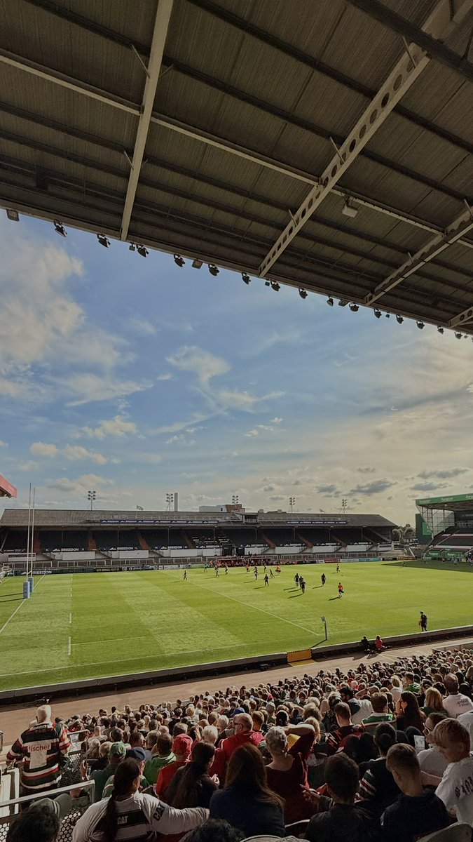 _fatherof4's tweet photo. Good to be back yesterday.  @LeicesterTigers https://t.co/LnIeAbwvW9