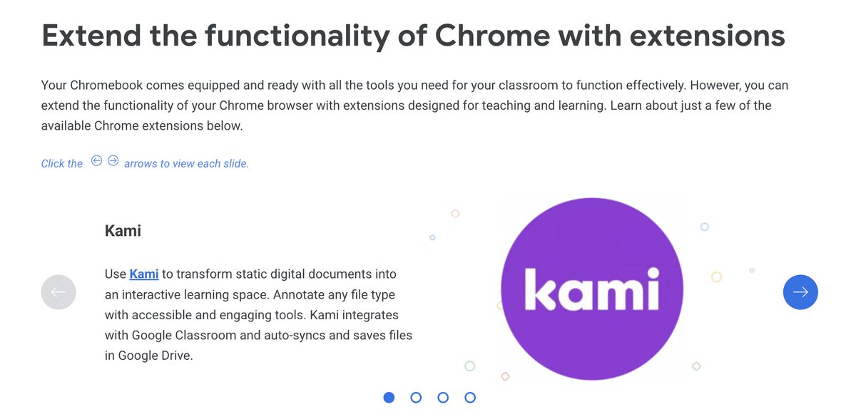 ManningTechTalk's tweet image. I’m happy to share that I’ve obtained a new certification: Chromebooks for Educators from @Google!

And not surprised to see @KamiApp mentioned as a Chrome extension that will make existing content engaging, interactive, collaborative, and accessible!!
#GoogleET #GoogleEC #edtech