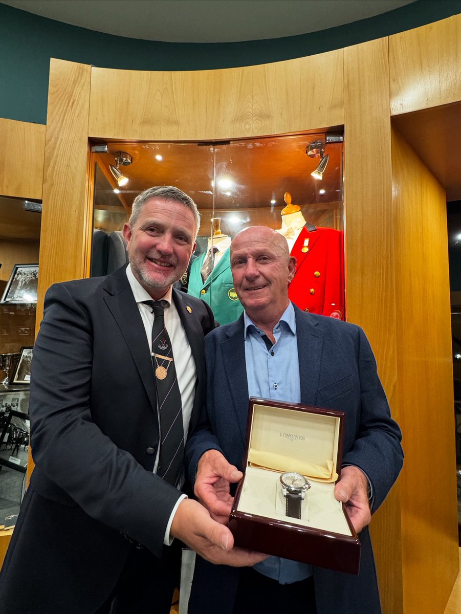 <a href="/mcginleygolf/">Paul McGinley</a> Hi Paul - glad to report there is an original Augusta Green Jacket in Ireland. We are lucky to be custodians of JB Carr’s member’s jacket - it’s on display here in our JB Carr Room. You’re always welcome!