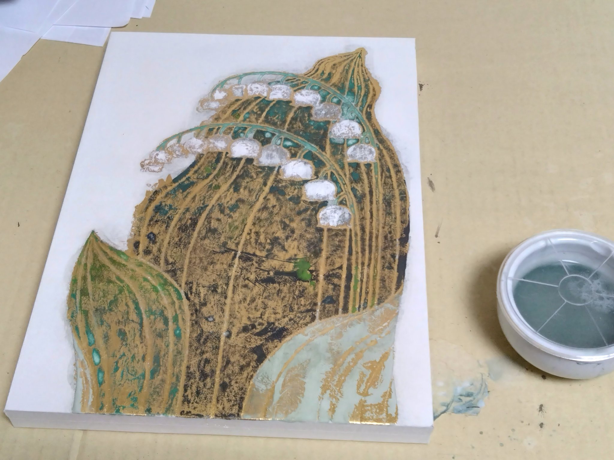 初瀬博輝 「Sanctum」 日本画 絵画 初瀬博輝 「Sanctum」 日本画 絵画 初瀬博輝 「Sanctum」 日本画