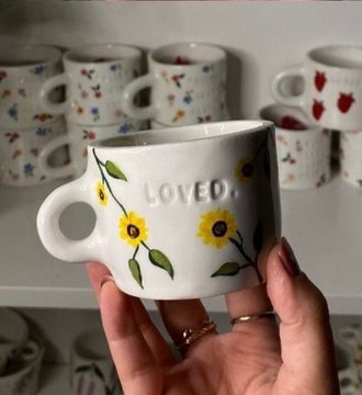 sunflower mug 🌻